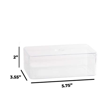 hammont clear acrylic boxes